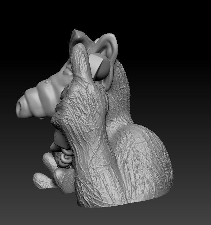 Alf bust - Gordon Shumway 3D print model_22