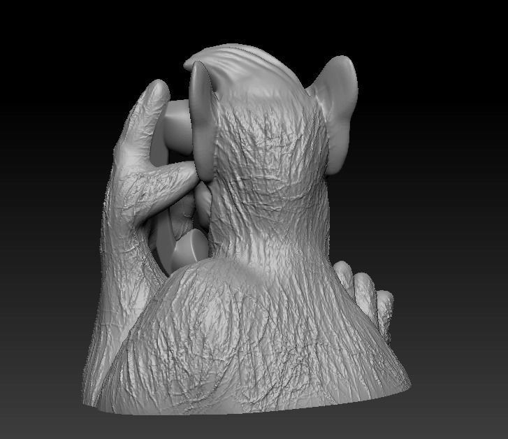 Alf bust - Gordon Shumway 3D print model_24