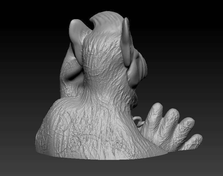 Alf bust - Gordon Shumway 3D print model_20