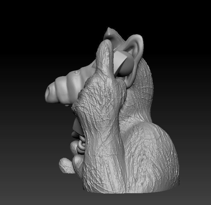 Alf bust - Gordon Shumway 3D print model_13