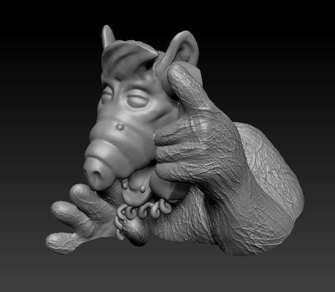 Alf bust - Gordon Shumway 3D print model_18