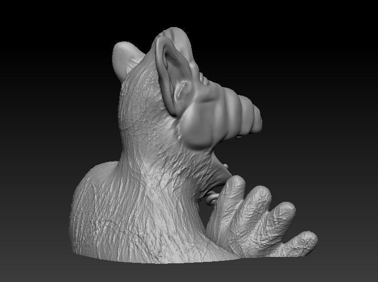 Alf bust - Gordon Shumway 3D print model_23