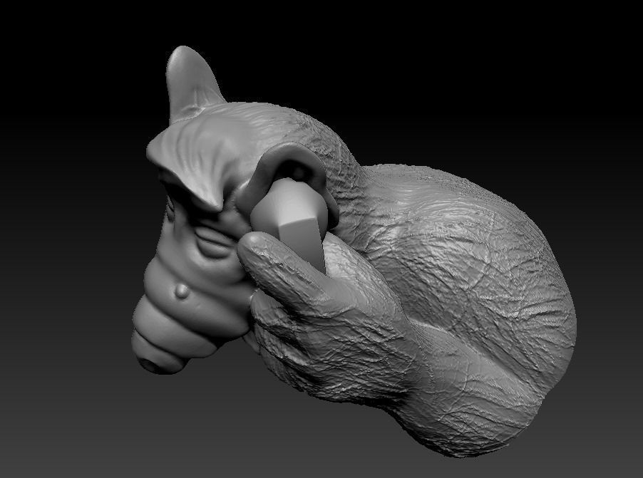 Alf bust - Gordon Shumway 3D print model_6