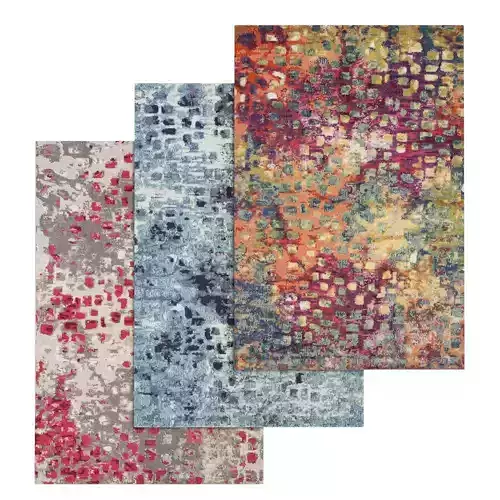 Rug Set 187 3D model