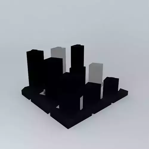 Jian Wai SOHO 3D model