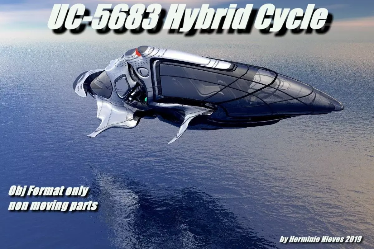 UC-5683 Hybrid Cycle 3D model_0