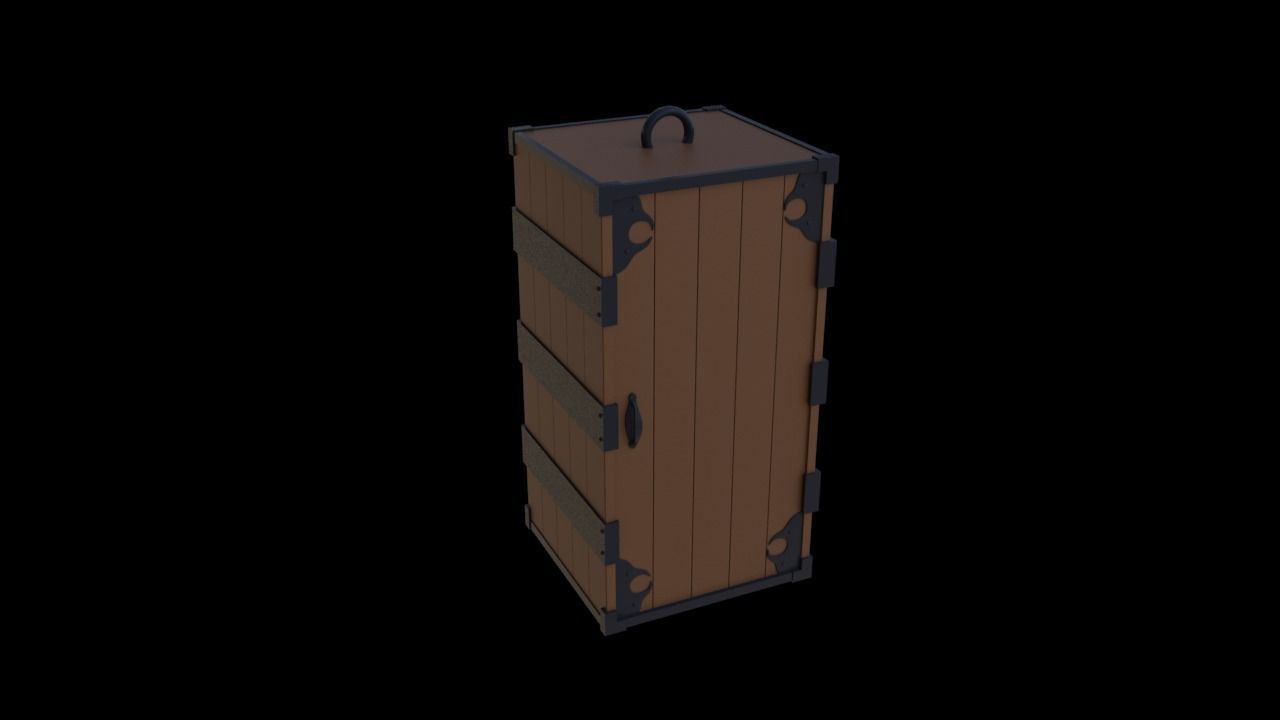 Nezuko Box  3D print model_10