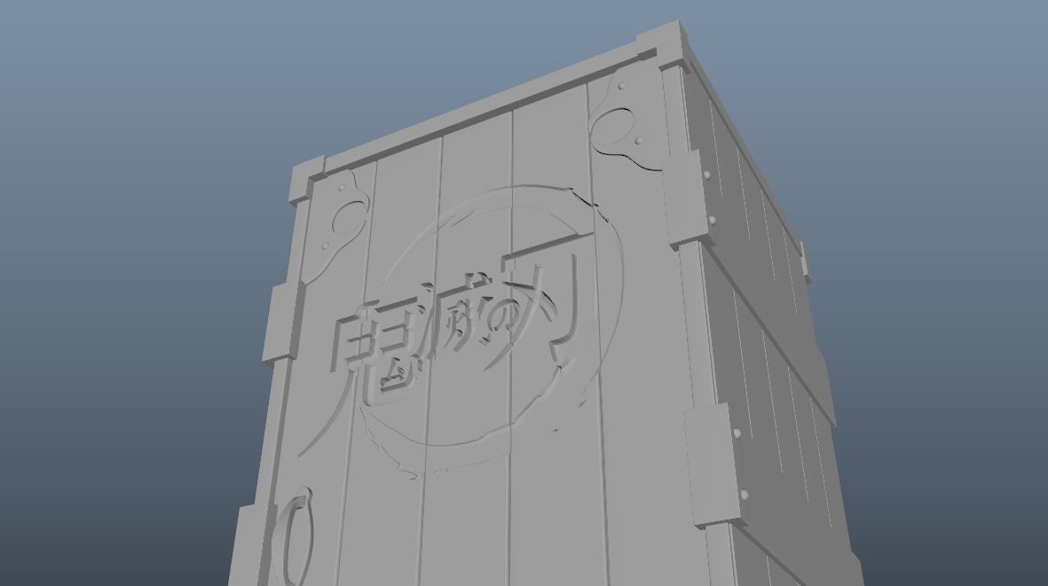 Nezuko Box  3D print model_28