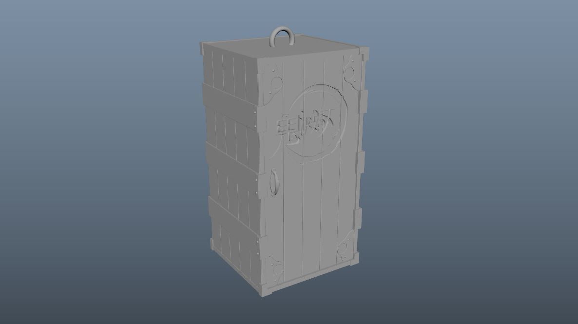 Nezuko Box  3D print model_27