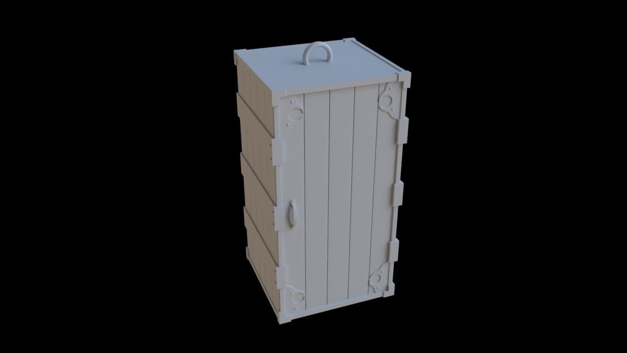 Nezuko Box  3D print model_17