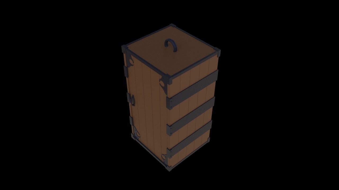 Nezuko Box  3D print model_13