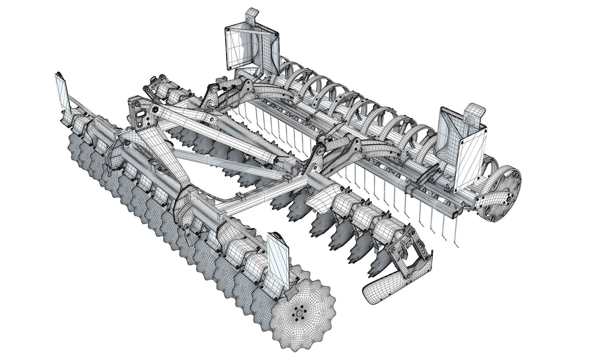 Compact Disc Harrow 3D model_17