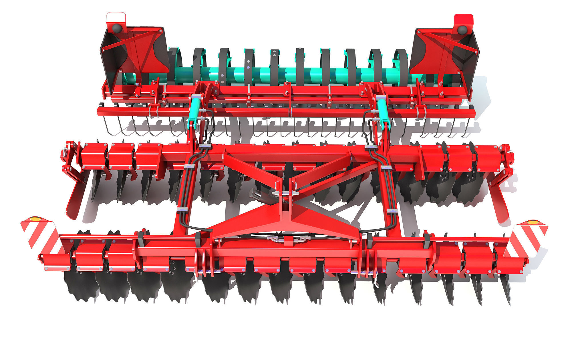 Compact Disc Harrow 3D model_6