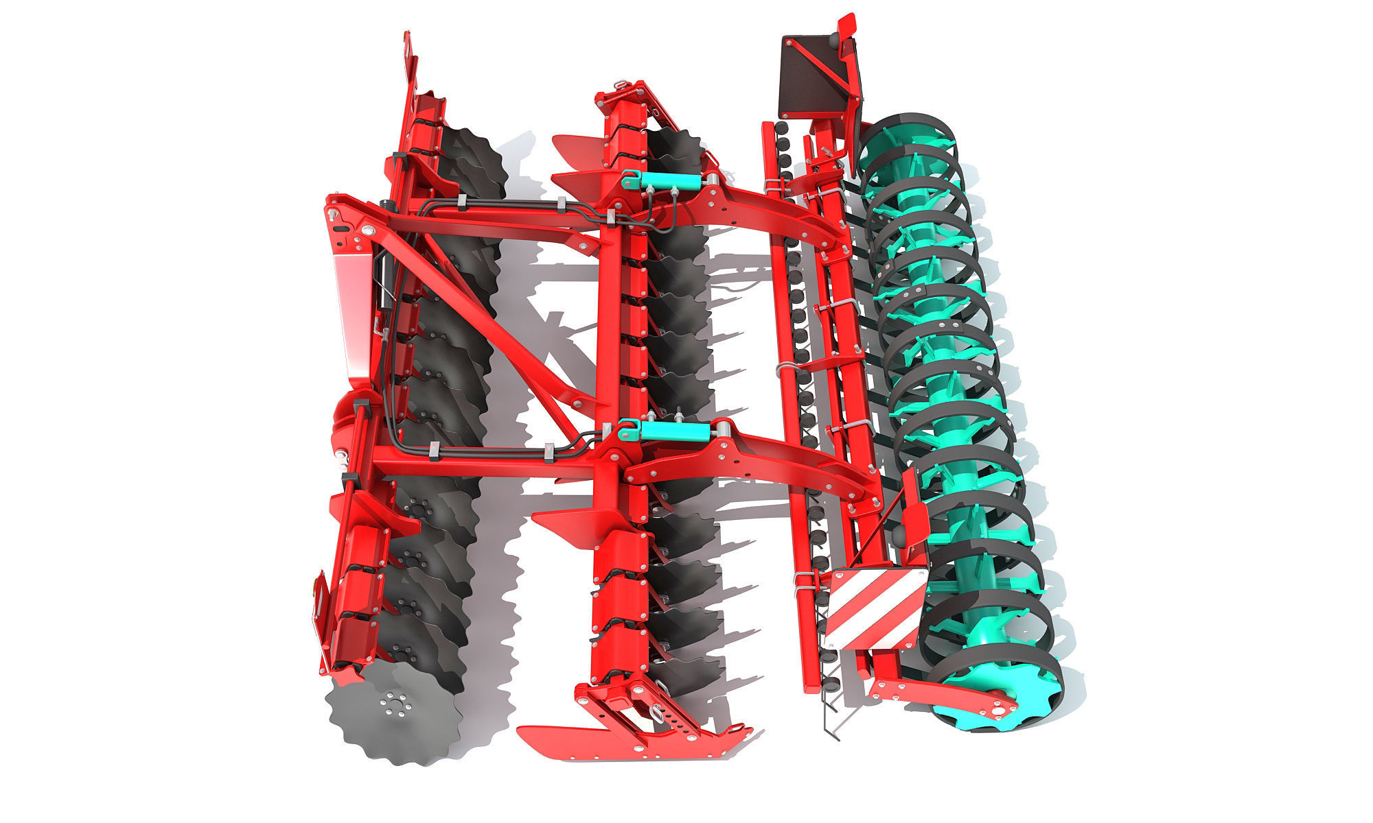 Compact Disc Harrow 3D model_10