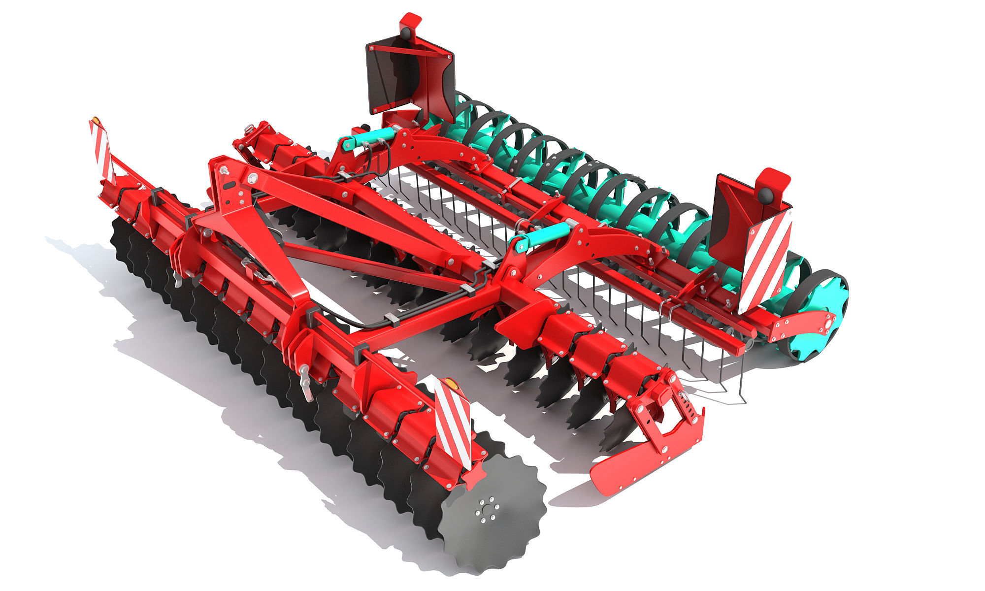 Compact Disc Harrow 3D model_9