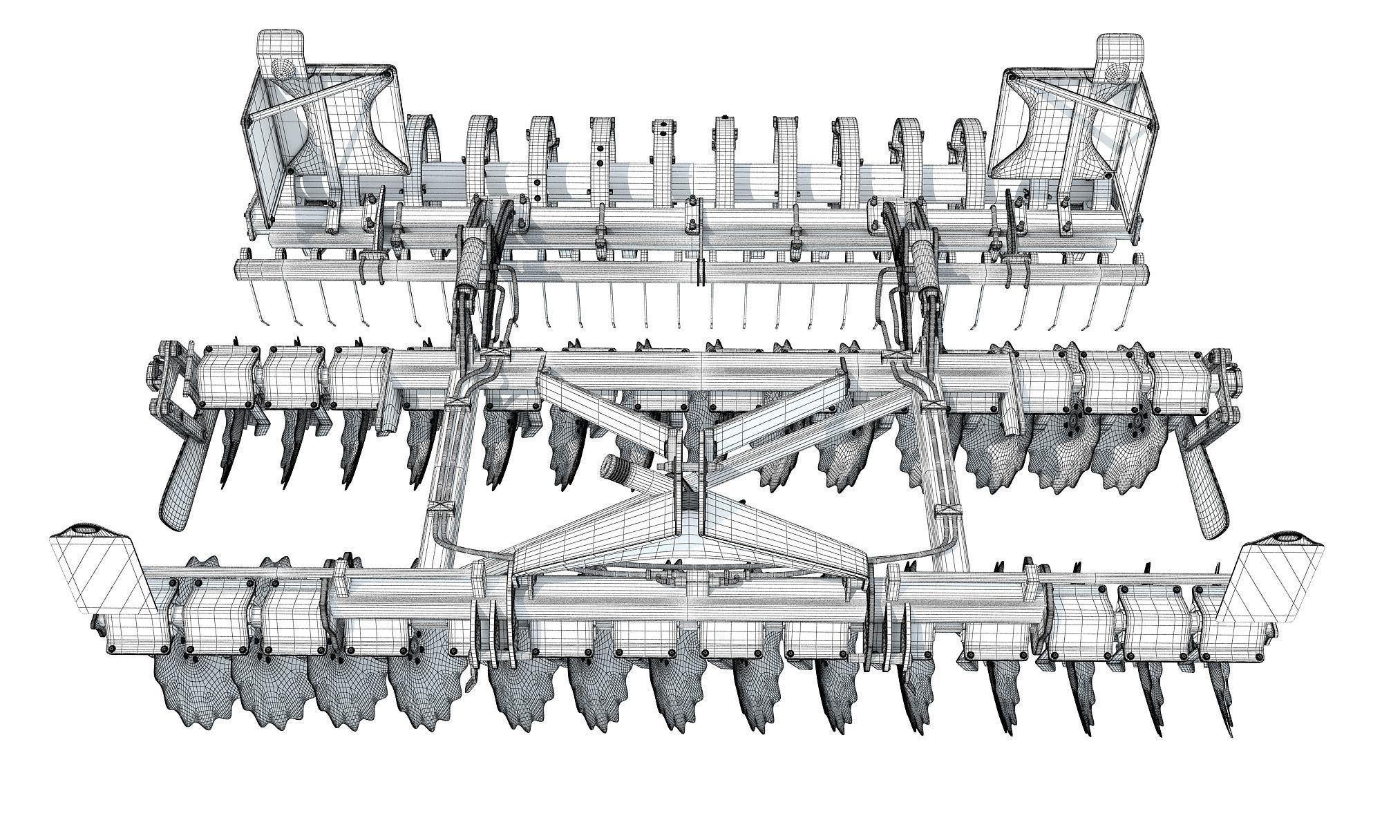 Compact Disc Harrow 3D model_16