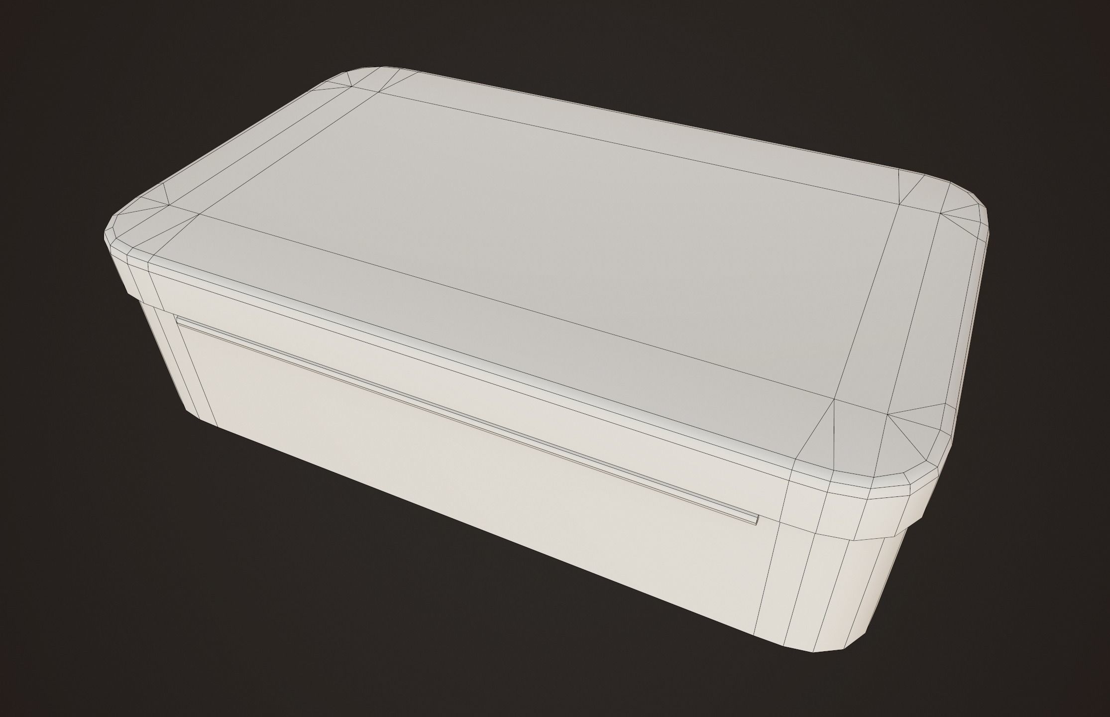 Vintage First Aid Kit - PBR Game Ready Low-poly 3D model_8