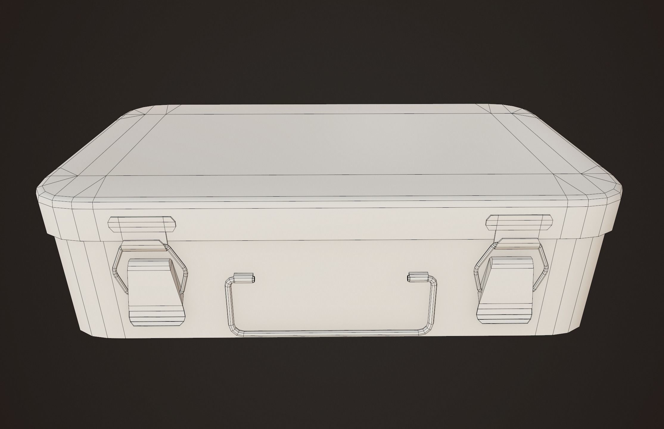 Vintage First Aid Kit - PBR Game Ready Low-poly 3D model_7