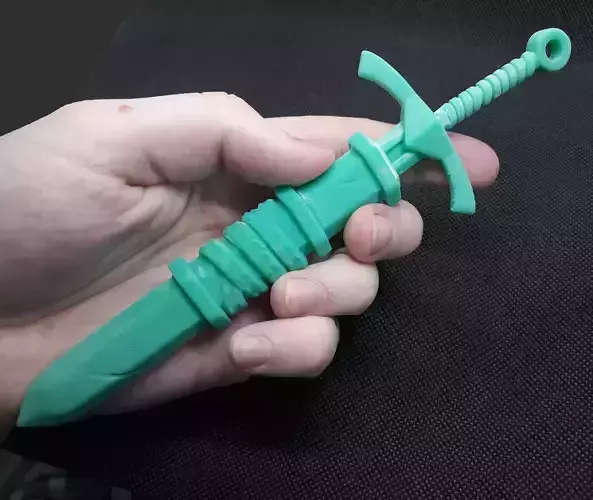 sword with sheath 3d print 3D print model