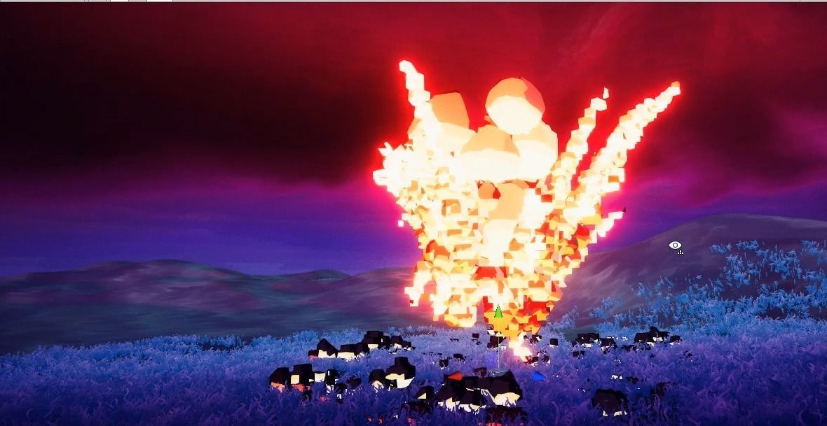 VOXY - voxel explosions pack 3D model_6