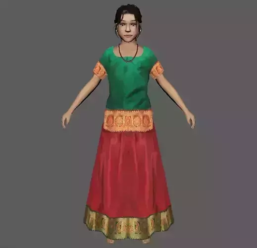 indian traditional girle