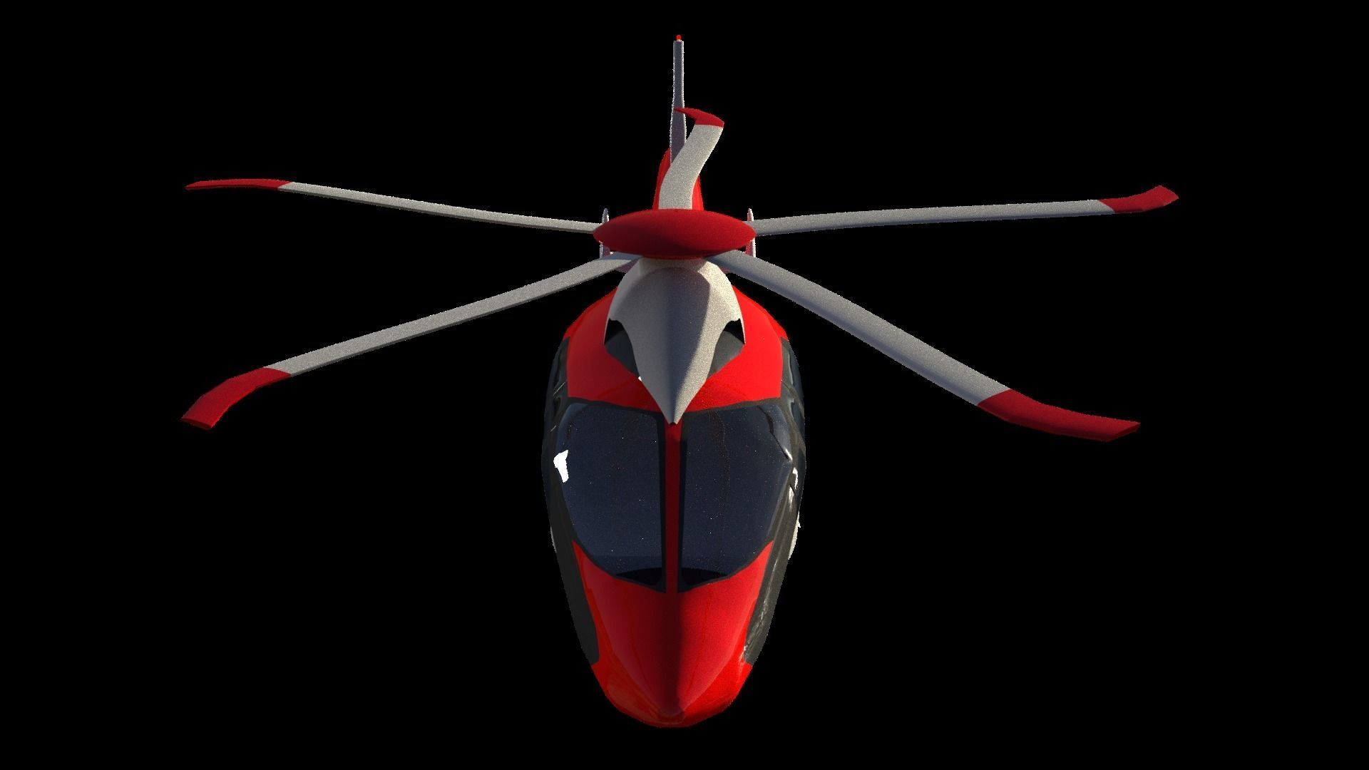 Future helicopter 3D model_7