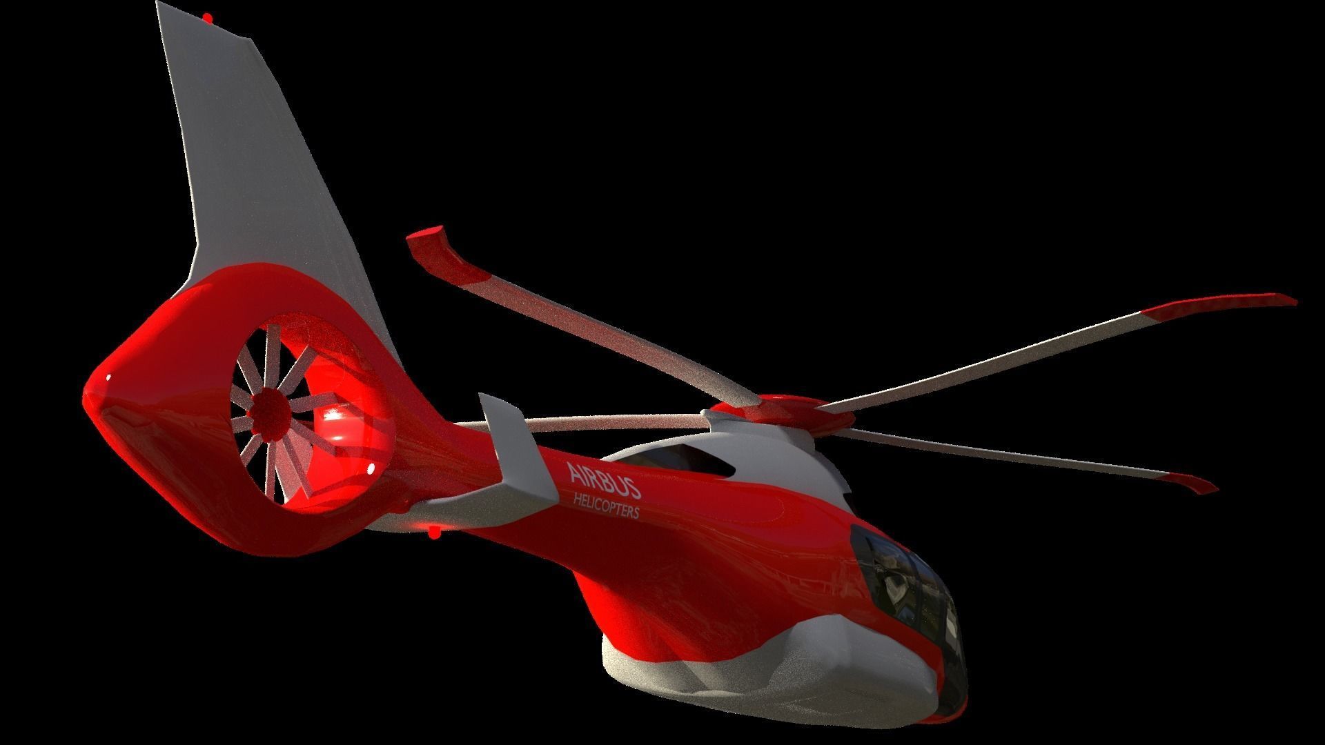 Future helicopter 3D model_4