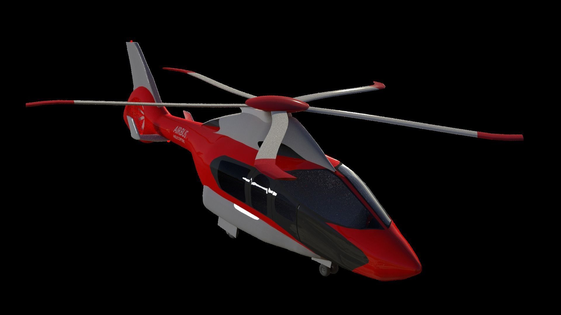 Future helicopter 3D model_8