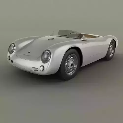 Porsche 550 Spyder 3D model