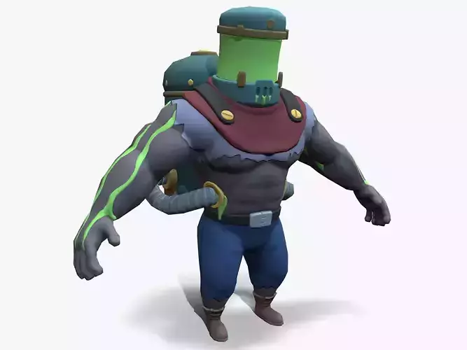 Jarhead with goo tank boss