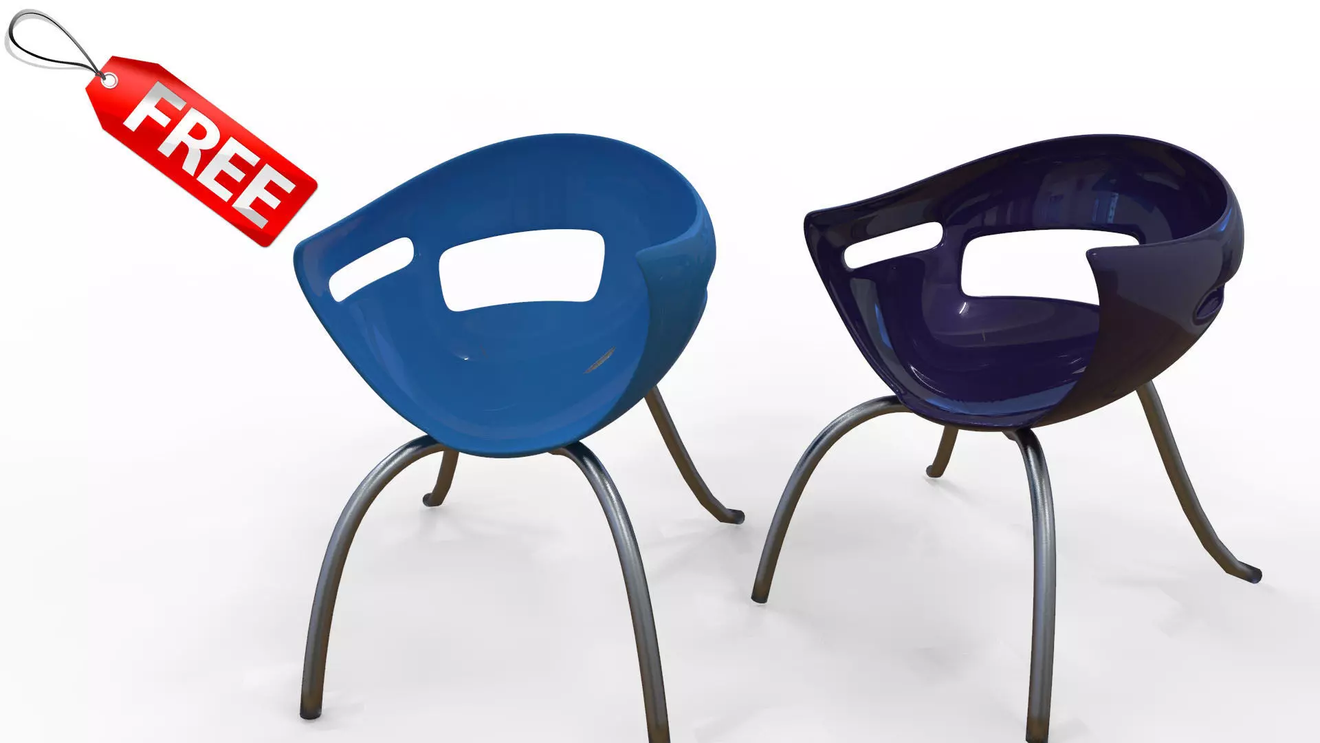 Mz-chair chair Free 3D model