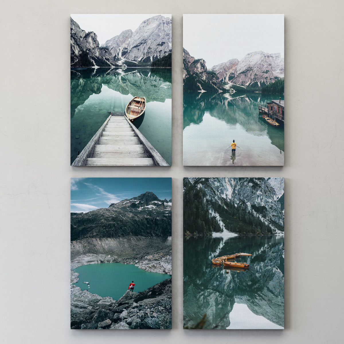 JUNIQE Water and mountains 3D model_4