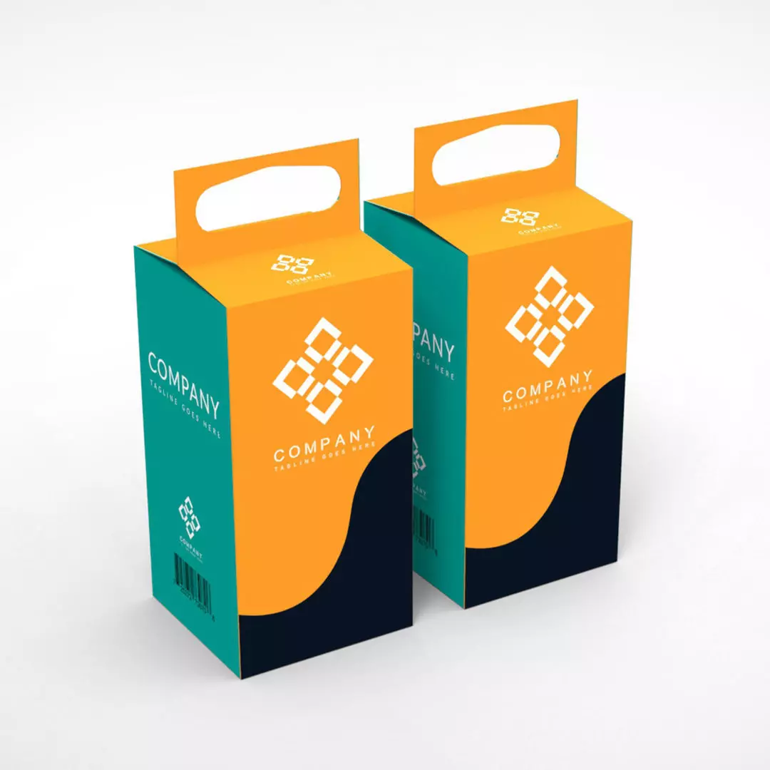 3D Package Design Low-poly 3D model_0