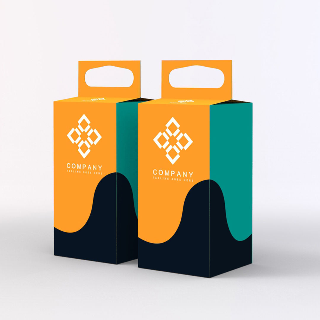 3D Package Design Low-poly 3D model_5