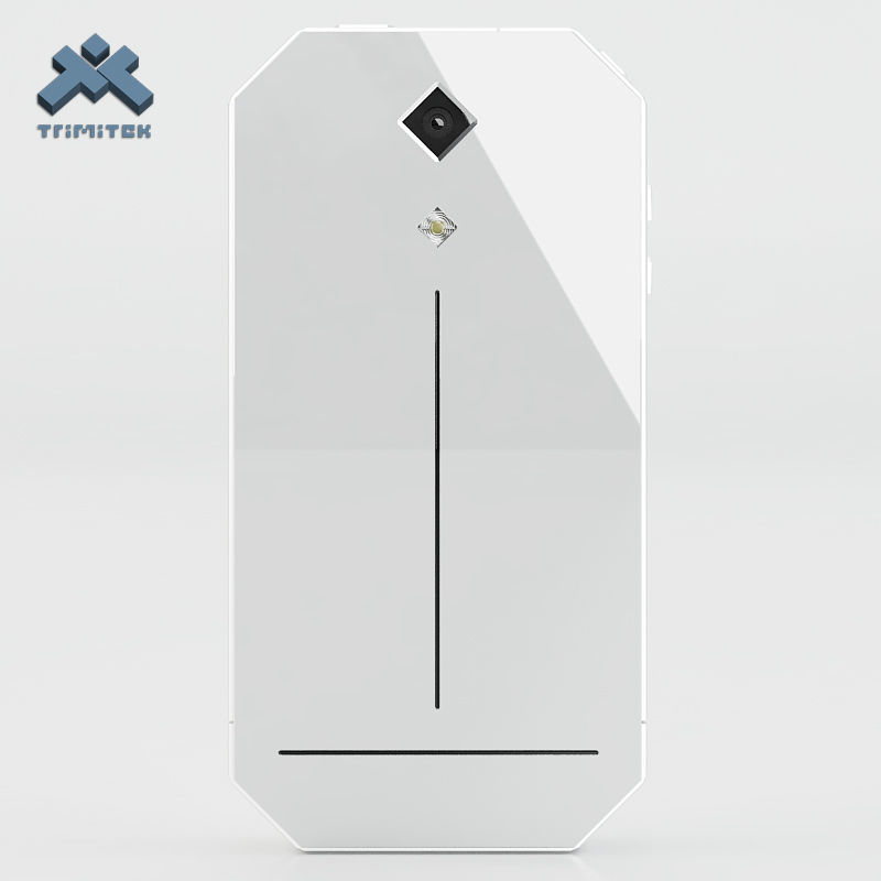 Generic Phone Concept Design Low-poly 3D model_5