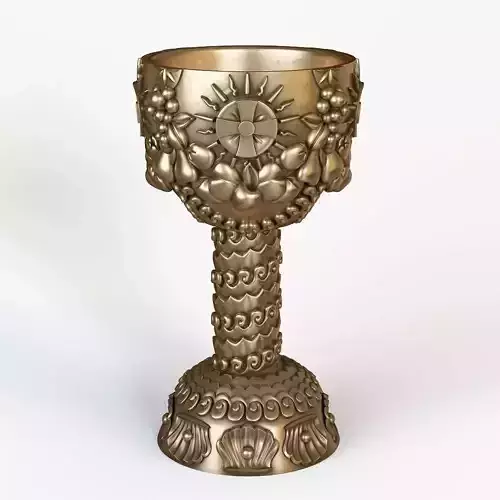 Church bowl for 3D printing 3D print model