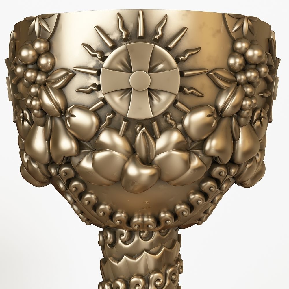 Church bowl for 3D printing 3D print model 3D print model_2