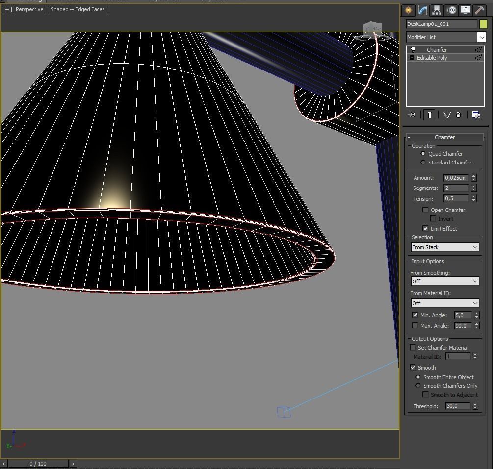 Desk Lamp Aromas Crane 3D model_5