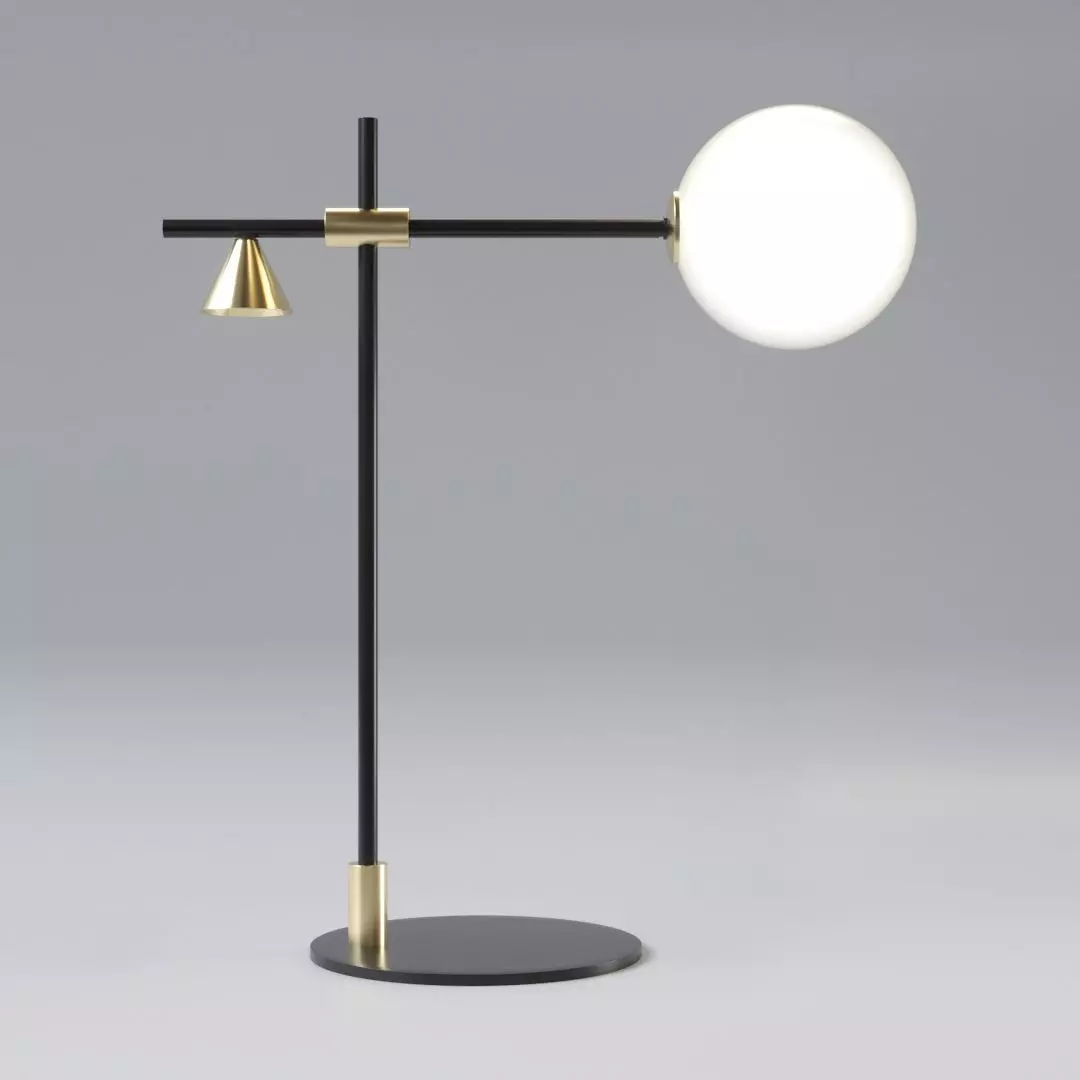 Desk Lamp Aromas Crane 3D model_0