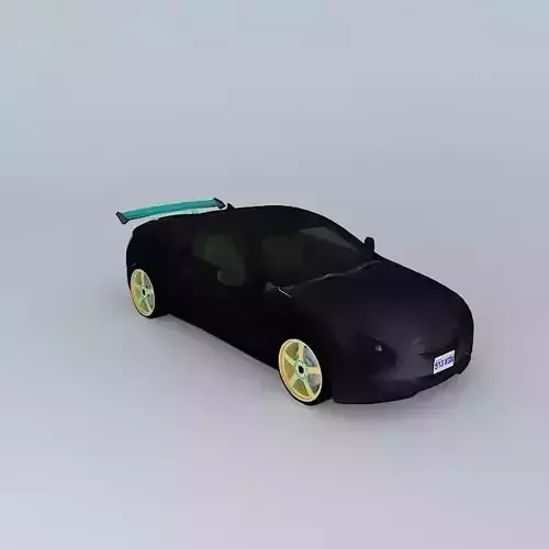 RHD Hyundai Genesis Coupe - Vocaloid Itasha Tuner Free 3D model