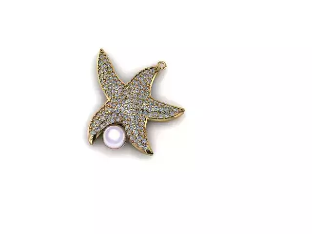 starfish pendant