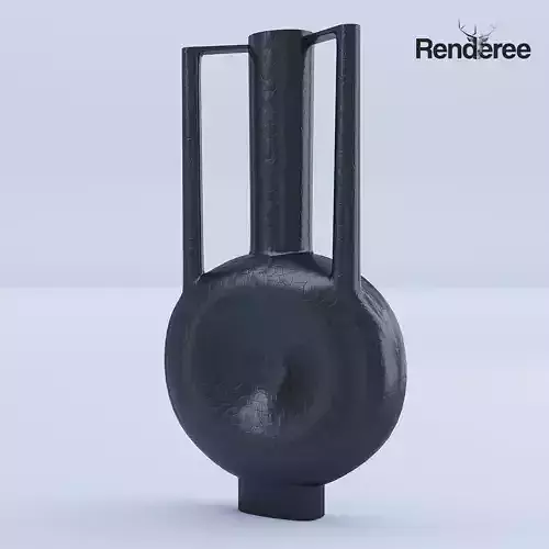 Leather Vase
