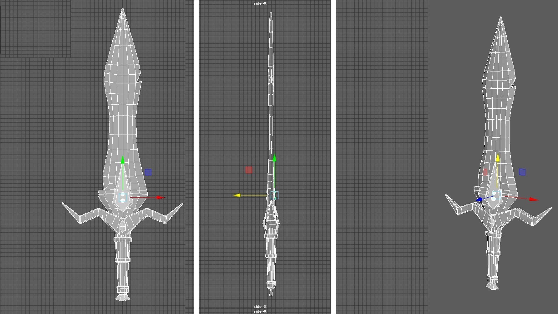 Sword Began Free low-poly 3D model_5