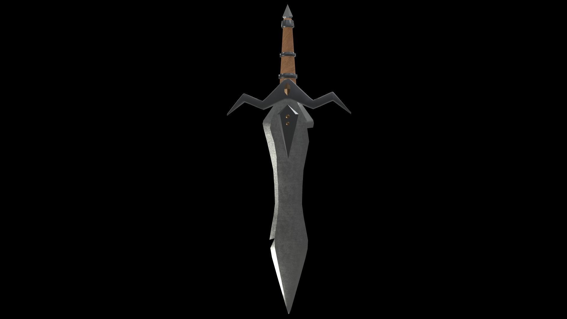 Sword Began Free low-poly 3D model_6