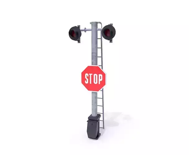 Rail Crossing Traffic Light 5