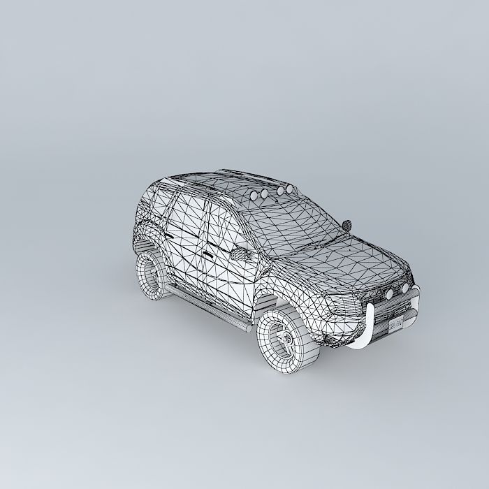 Dacia Duster - Arctic Cruiser Free 3D model_3