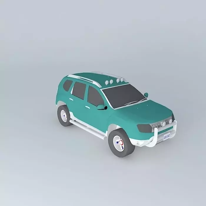Dacia Duster - Arctic Cruiser Free 3D model_0