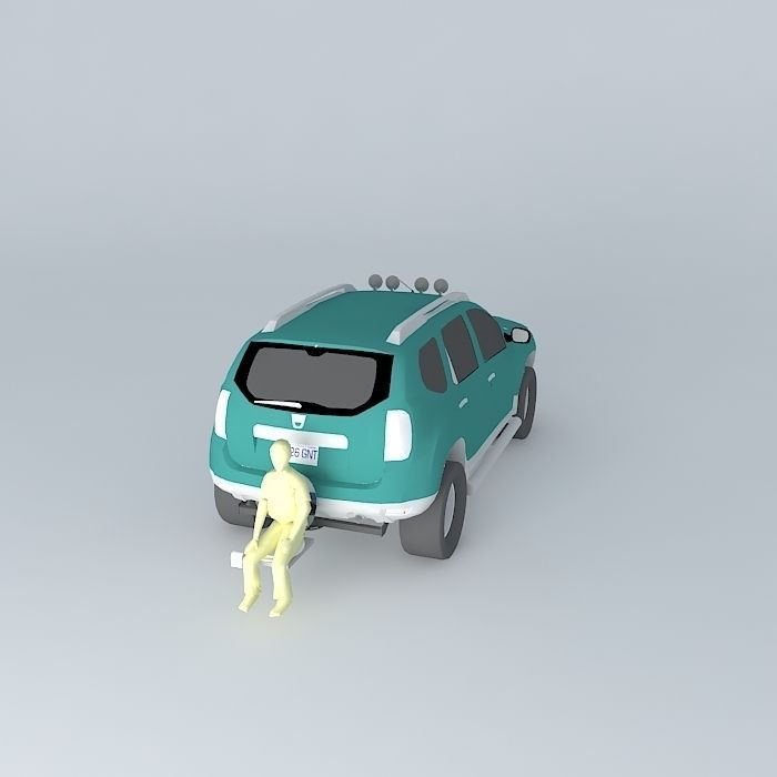 Dacia Duster - Arctic Cruiser Free 3D model_1