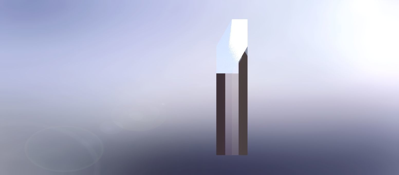 hexagon throphy Free 3D model_3