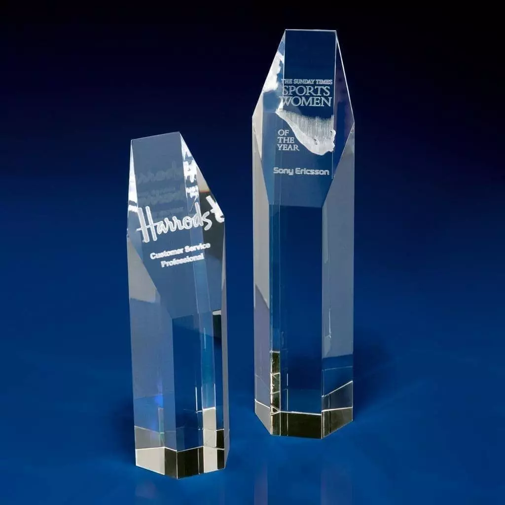 hexagon throphy Free 3D model_0